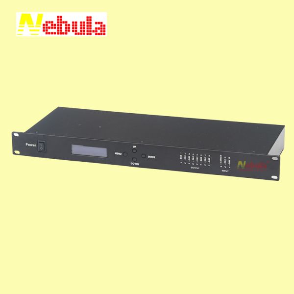 Nebula 8 Way Output DMX Splitter Controller 8-way Channel Isolated Artnet Signal Amplifier Spliter DMX Splitter
