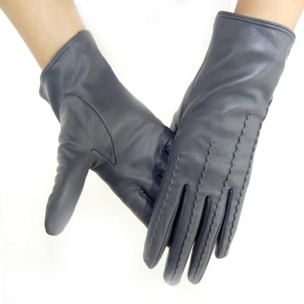 Original Fashion Europe Style Sexy Leather Women Gloves for Ladies