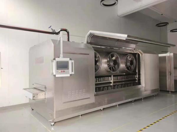 Individual Quick Freezing Blast Tunnel Freezer 400kgs/Hour 800kgs/Hour 14 Kw