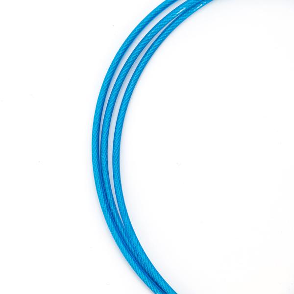 1.5mm Stainless Steel Wire Rope Pvc Coated Stair Railing Invisible Grill Wire Rope 7*7