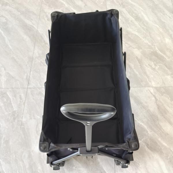 Wonderfold Beach Collapsible Outdoor Camping Cart Adjustable Handle Wide Wheels