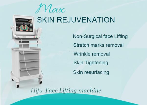 4MHZ, 7MHZ, 10MHZ New arrival HIFU focused ultrasound machine / HIFU Face lift / HIFU for wrinkle removal
