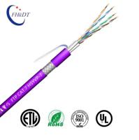 Chat 7 de ftp de PVC LSZH de câble Ethernet d'ODM Cat7 d'OEM pour la télécommunication