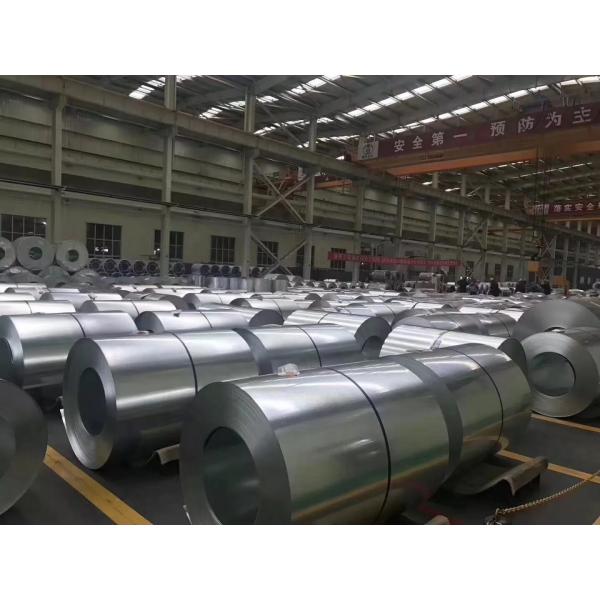 DC01 DC02 Hot Rolled Galvanized Steel Coil ST37 Spangle Coating For Construction