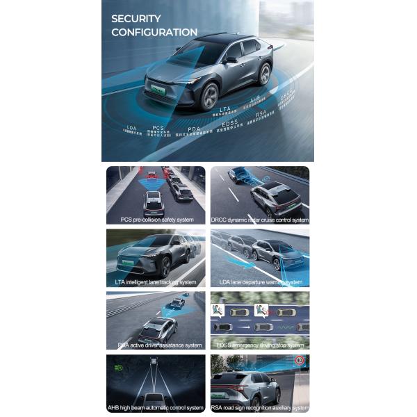 Toyota Bz4X Long Range Pro 615KM Electric City Car Crossover AWD 4X4 SUV