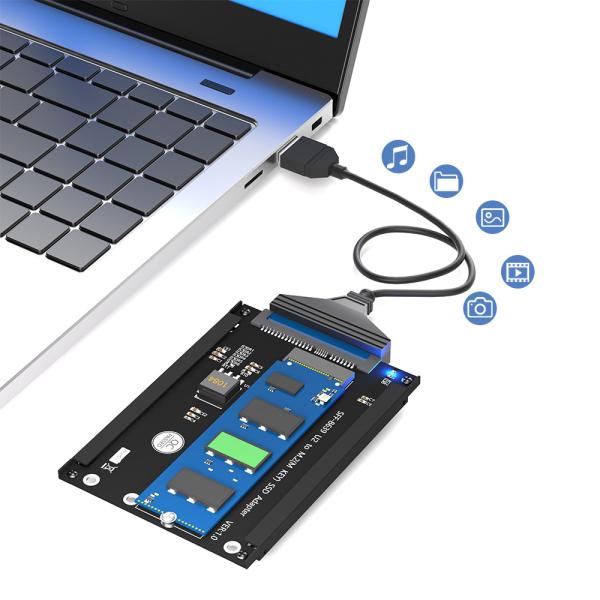 M.2 NGFF ключ M SSD к SFF-8639 U.2 адаптер с рамкой