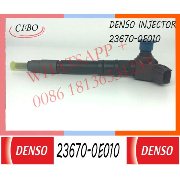 Los inyectores de carburante diesel del motor común del carril equipan con inyector 23670-0E010 G4 295700-0550 para Toyota Hilux Revo 2.8L GD6 1GD