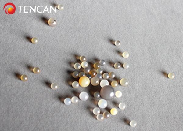 Polishing Surface Durable Agate Mill Ball 5-30mm 6% MgO Cao Mn2O3 7.2 Mohs