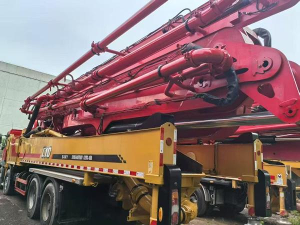 Truck Mounted 2020 Year Sany 62M Used  Concrete Pump Truck With Volvo Chassis From Heavy Equipment Supplier