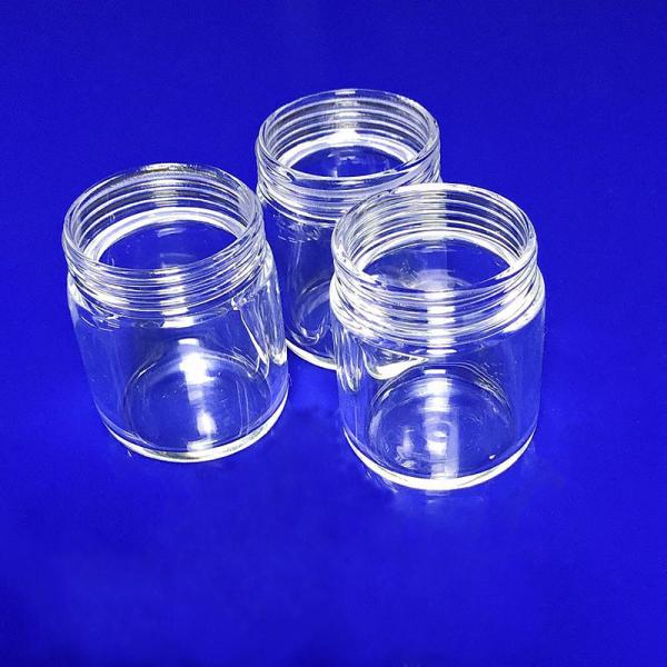 Tubo de vidro de espiral de quartzo transparente para aquecimento