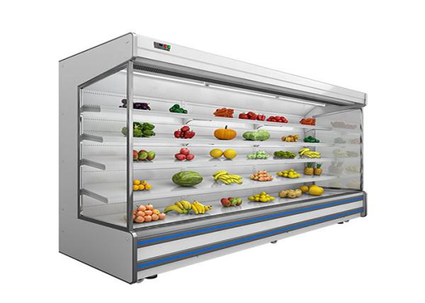 Commercial Multideck Open Chiller Vertical Beverage Display Refrigerator