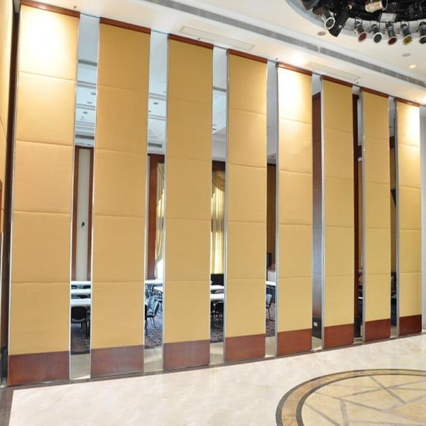 Aluminium Folding Partition Walls Plywood Wall For Conference Center