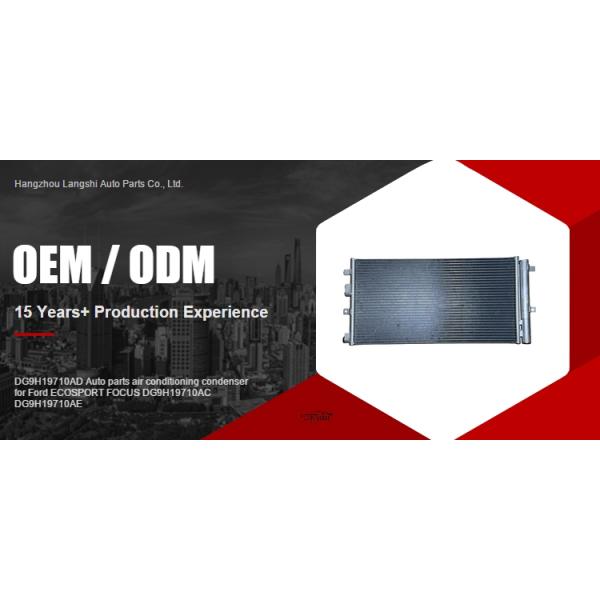 Ford ECOSPORT FOCUS 2.0 EcoBoost Конденсатор переменного тока DG9H19710AD DG9H19710AC DG9H19710AE