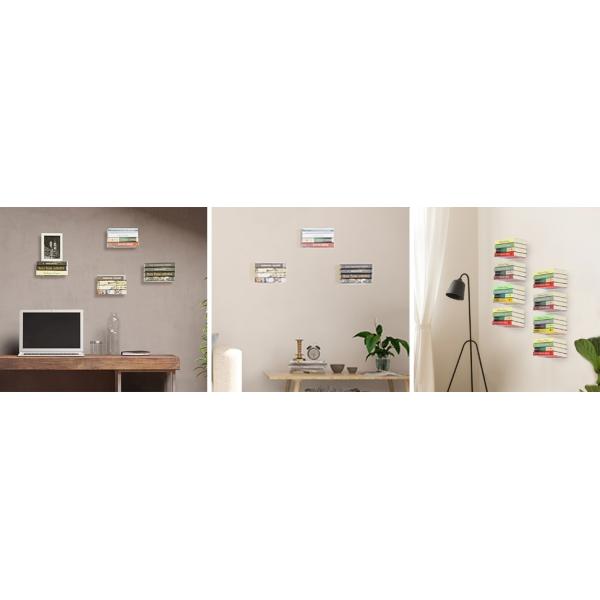 Современная железная книжная полка Невидимые книжные полки для гостиной Офисная библиотека Классная библиотека