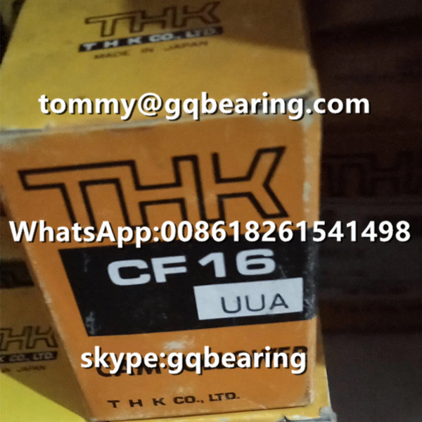 Японское происхождение THK CF16UUA Cam Follower Bearing с цилиндрическим наружным кольцом 16*35*52 мм
