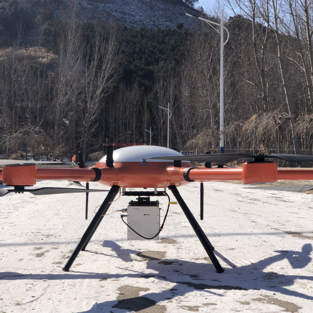 Картографирование местности Drop 900m Long Range Detection UAV LiDAR Scanning Support VTOL Airborne High Точность DEM