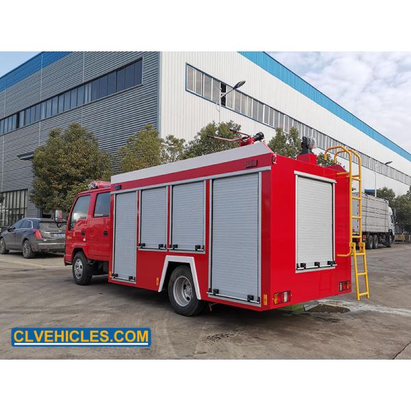 ISUZU N Series NQR Fire Department Vehicle 130HP for fire suppression