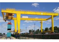Pórtico dobro Crane Rail Mounted do recipiente do feixe da jarda do recipiente do porto de RMG