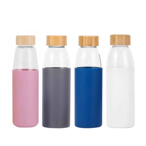 Bulk Wholesale  Durable BPA-Free Glass 500ml  Water Bottles | Custom Logo | Eco-Friendly | FDA Approved