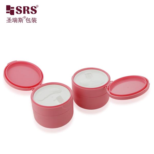 SRSOB 100g Flip Cap Customization PP Cosmetic Packaging High Quality Face Mask Jar Skincare Container