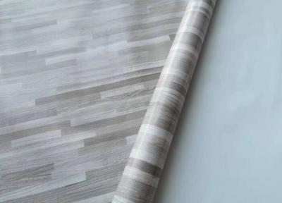 Two Layers Furniture Wood Grain PVC Sheet 0.15mm With Wear Layer Protected
