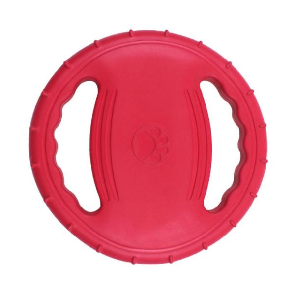 Самая лучшая тренировка Frisbee щенка забавляется агрессивное Chewers