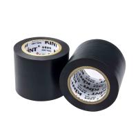 Cinta de sellado de conducto de PVC adhesivo fuerte de plata negra Cinta de aislamiento de tubería Hvac de conducto