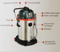 Décapant de la poussière de vide de la machine 1200W d'aspirateur d'OIN pour l'usage industriel