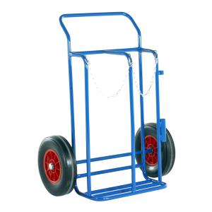 Chariot de réservoir de propane de roue de Fab Oxygen Acetylene Cart 2 en métal