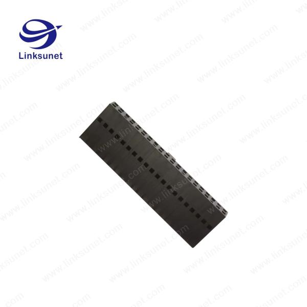 MOLEX Black Male Female Wire Connectors 2.54mm Pitch C - Grid III Crimp Connector Housing Dual Row 6 Circuits