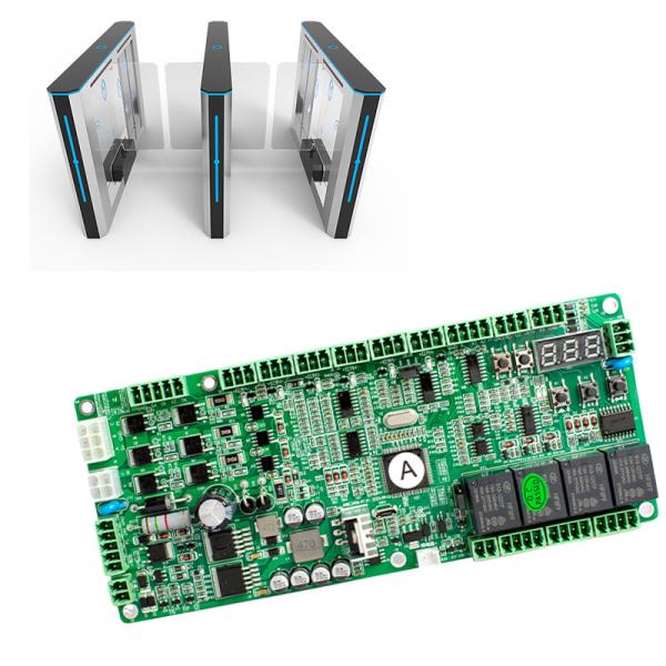 Control Board Support 6 Pairs Sensors PNP NPN for Full-automatic Tripod Turnstile Gate