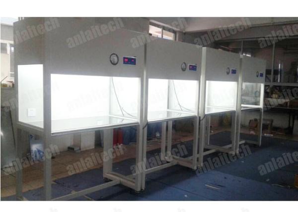 LED Microcomputer SS Laminar Flow Hood Laboratory Vertical Bench Cabinet 1500m3/H