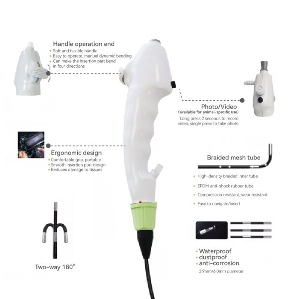 TUYOU 13.3-Inch FHD Flexible Endoscope Camera System Multi-Color OEM Custom All-in-One Portable Uro-Gyn TikTok Hit