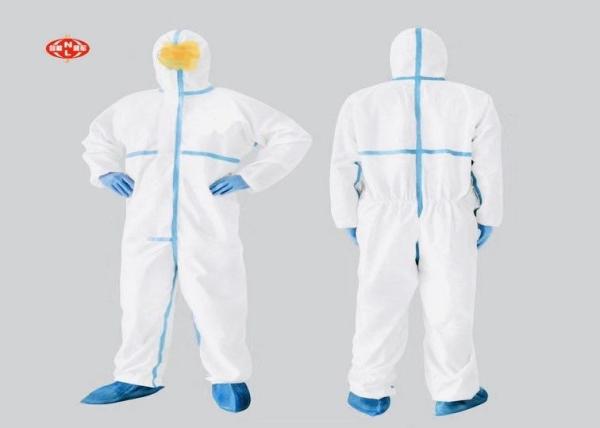 High quality disposable hooded protective coveralls,disposable microporous coveralls