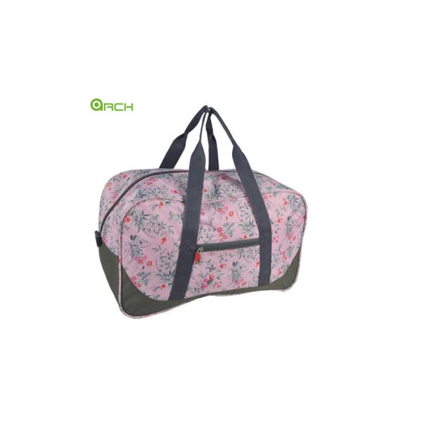 Printing Material Travel Duffle Bag with Webbing handle and Padlock