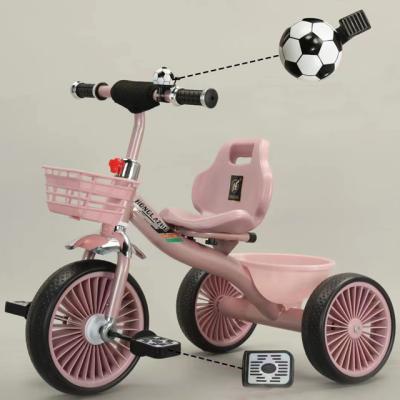Baby Trike para crianças de 2 a 5 anos de idade com design de pedal ampliado e 3 rodas EVA em 2023