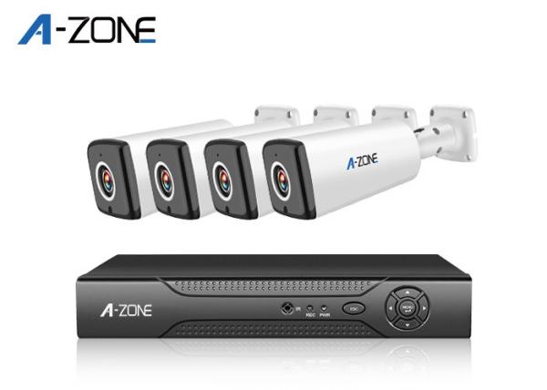 Home 1080p 4 Night Vision Cctv Cameras With Dvr Recorder Kit 2 Megapixel