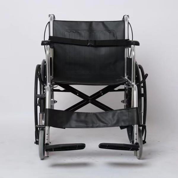Aluminum portable foldable wheelchair Humanized design