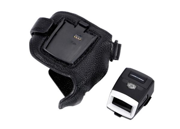 Hands Free 2D Cordless Glove Bacode Scanner Reader Wearable Mini Bluetooth