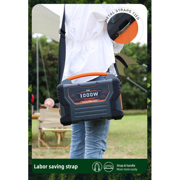 1000w перезаряжаемые портативная станция солнечной энергии электростанции 270000Mah MPPT Lifepo4