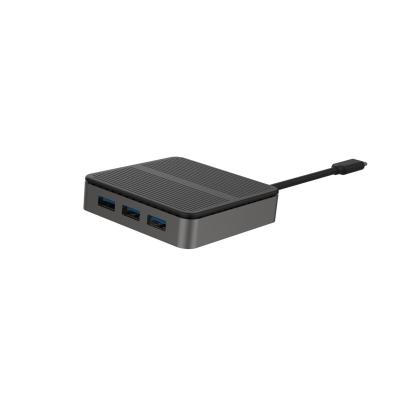 3 em 1 Adaptador USB C para HDMI Adaptador Multiport Tipo-C Hub com 4K HDMI Port PD M Carregamento USB 3.0 OTG Daax 100Wta