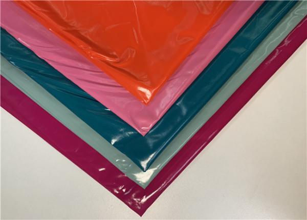 100%Nylon Bright PU Coating Oil Resistant Easy Care Winter Jacket Fabric