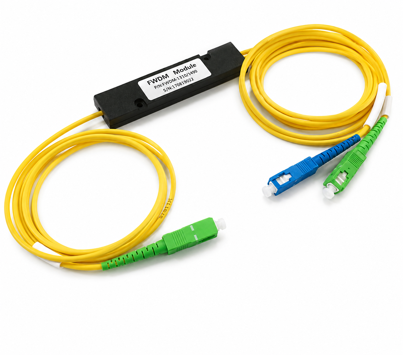 Fiber Optic CWDM Module 1270 1610nm 4CH 8CH 16CH Mux Demux Low Insertion Loss High Isolation for Optical Network