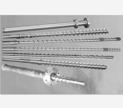 Durable Extruder Barrel And Screw , Extruder Machine Parts φ15mm-φ300mm