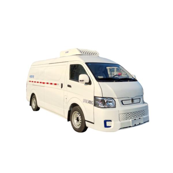 Geely E6 Pure Electric Refrigerated Truck 5 Square Fresh Food Cold Chain Truck for Bread Type Energy Green