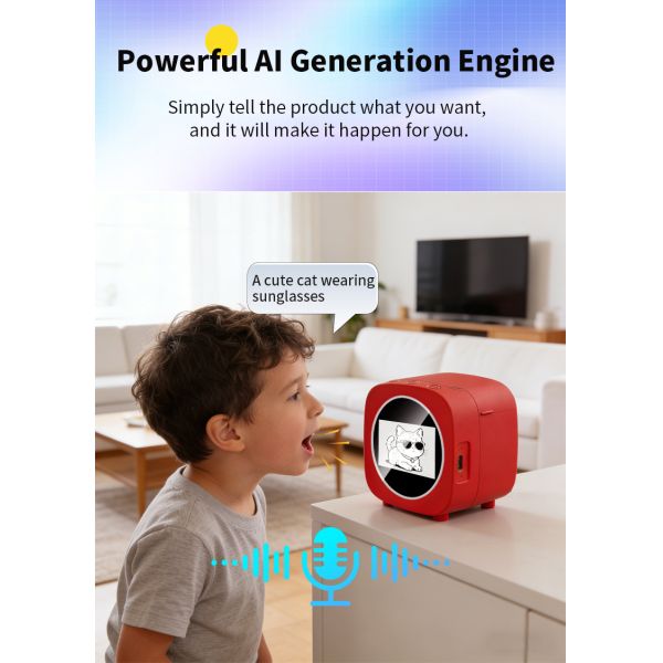 X16 Inkless Mini AI Printer Portable Text Sticker Label Printing