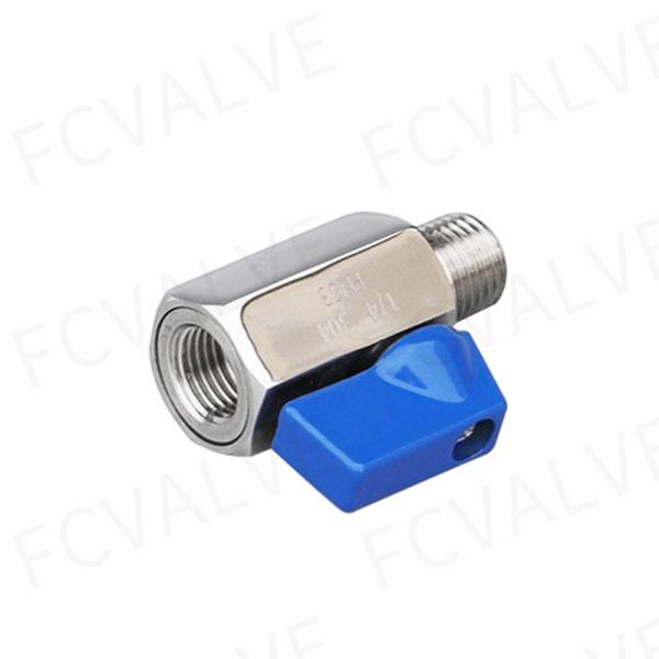 CIF Mini Ball Valve Pn63 Control Valve Male Female Threaded CF8 CF8m for Industrial
