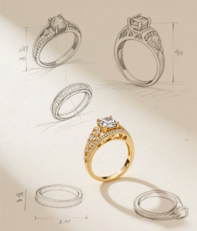 18K Gold Plated Black Onyx 925 Sterling Silver Men's Signet Ring