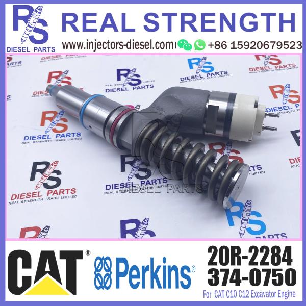 Injecteur 20R-2284 de rail de terrain communal de l'injecteur de carburant 374-0750 du moteur C15/C18/C27/C32