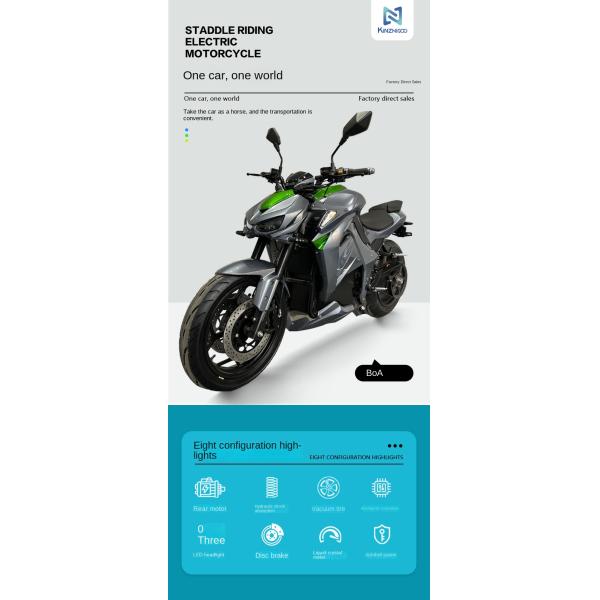 48V Off-Road Motorcycles Motorcycle Model with Exceptional Durability 2040*750*1160mm